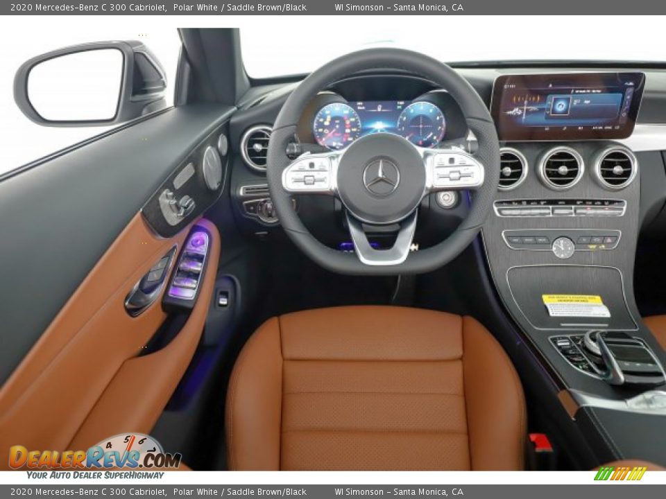 Dashboard of 2020 Mercedes-Benz C 300 Cabriolet Photo #12