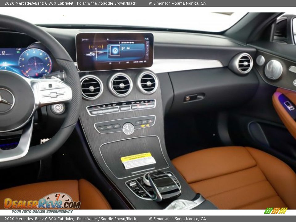 Dashboard of 2020 Mercedes-Benz C 300 Cabriolet Photo #14