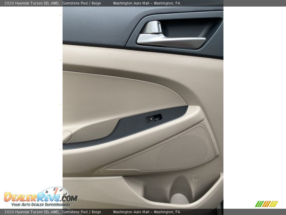2020 Hyundai Tucson SEL AWD Gemstone Red / Beige Photo #18