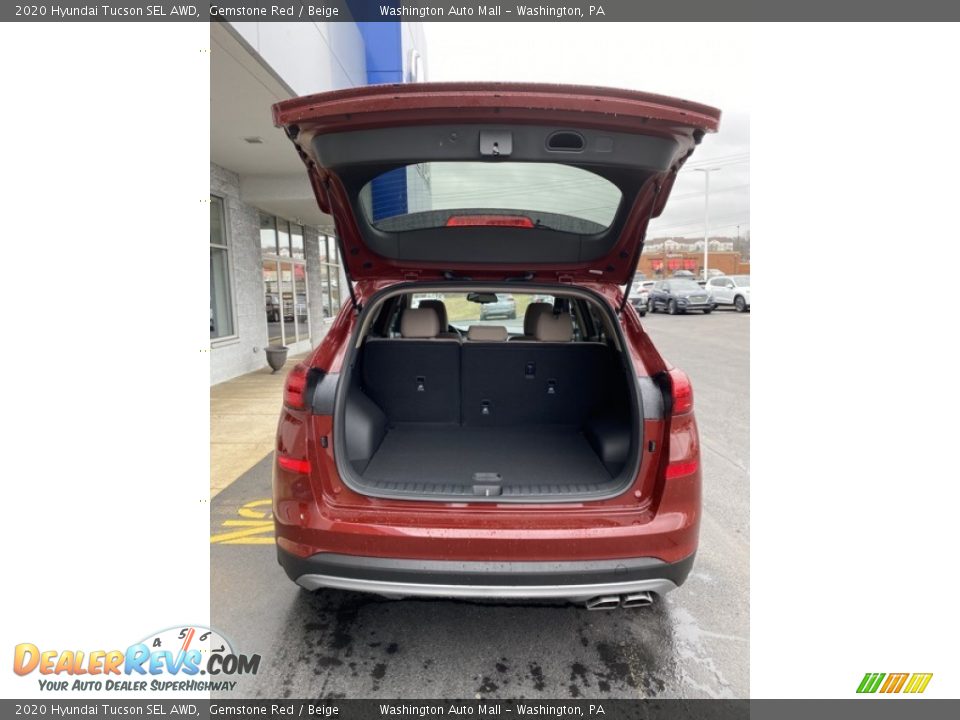 2020 Hyundai Tucson SEL AWD Gemstone Red / Beige Photo #21