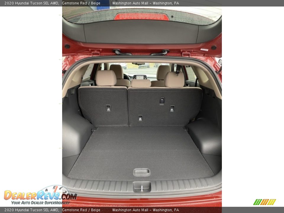 2020 Hyundai Tucson SEL AWD Gemstone Red / Beige Photo #22
