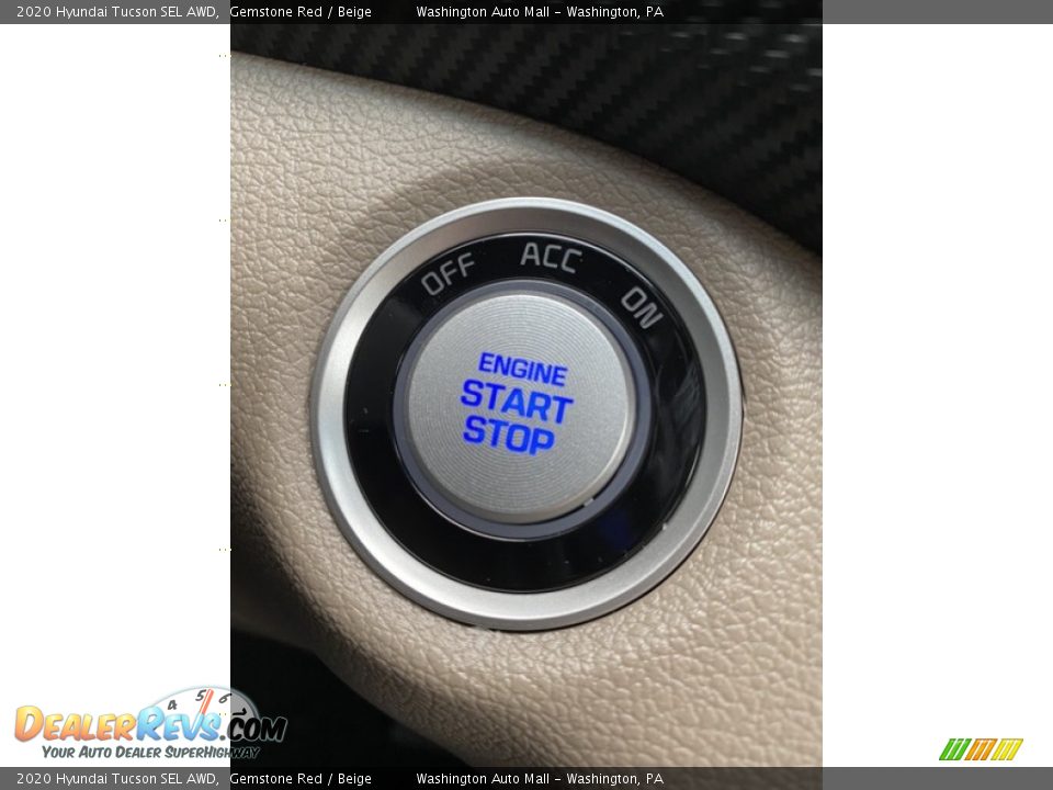 2020 Hyundai Tucson SEL AWD Gemstone Red / Beige Photo #34