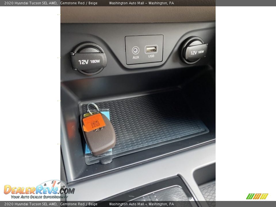 2020 Hyundai Tucson SEL AWD Gemstone Red / Beige Photo #36