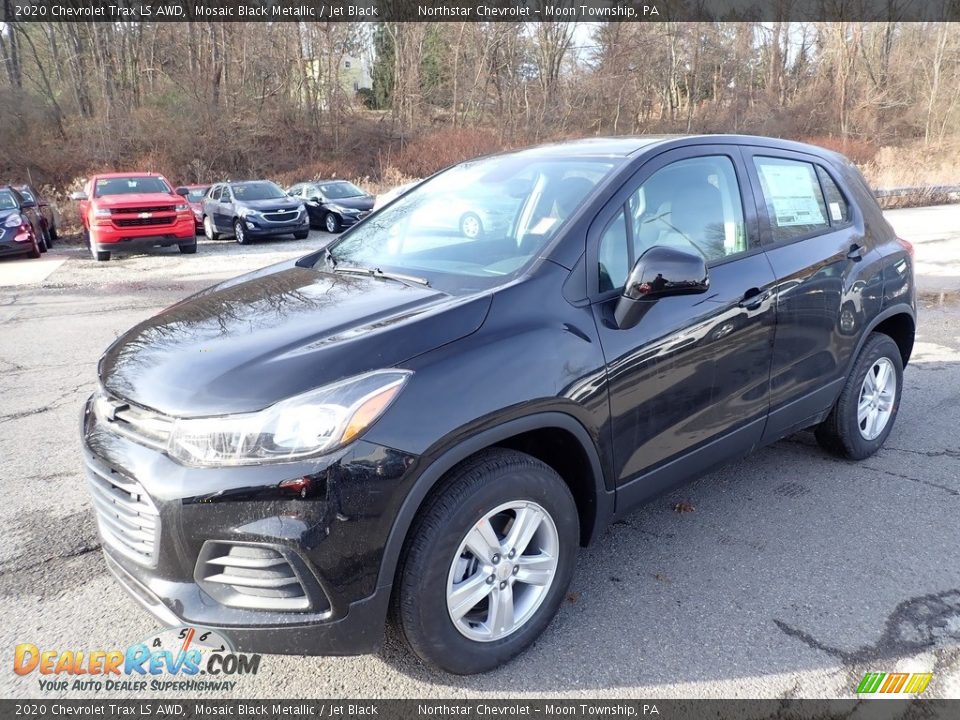 2020 Chevrolet Trax LS AWD Mosaic Black Metallic / Jet Black Photo #1