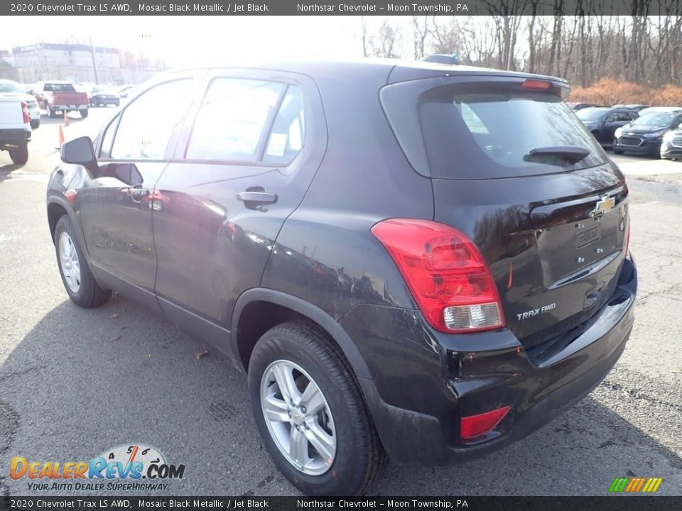 2020 Chevrolet Trax LS AWD Mosaic Black Metallic / Jet Black Photo #3