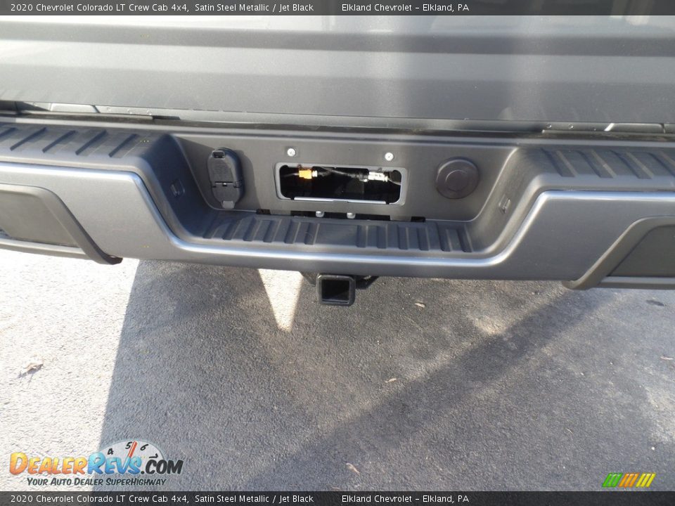 2020 Chevrolet Colorado LT Crew Cab 4x4 Satin Steel Metallic / Jet Black Photo #12
