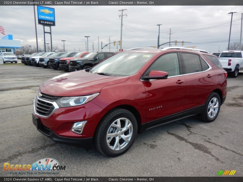 2020 Chevrolet Equinox LT AWD Cajun Red Tintcoat / Jet Black Photo #1