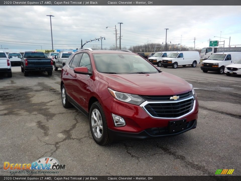 2020 Chevrolet Equinox LT AWD Cajun Red Tintcoat / Jet Black Photo #3