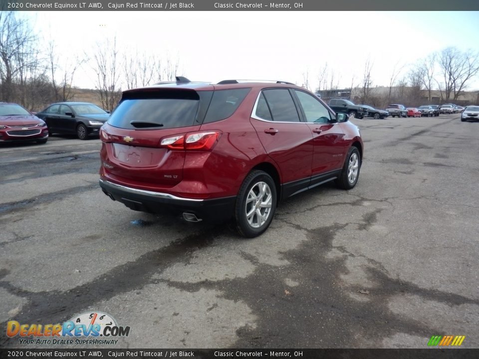 2020 Chevrolet Equinox LT AWD Cajun Red Tintcoat / Jet Black Photo #4