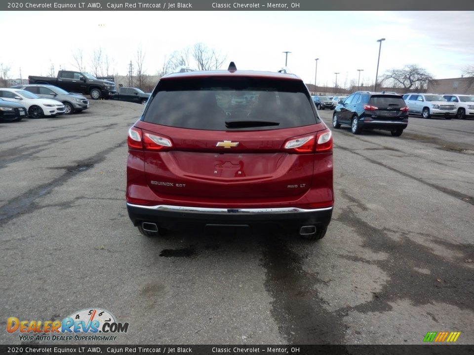 2020 Chevrolet Equinox LT AWD Cajun Red Tintcoat / Jet Black Photo #5