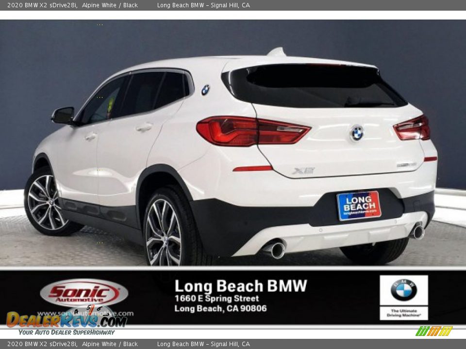 2020 BMW X2 sDrive28i Alpine White / Black Photo #2