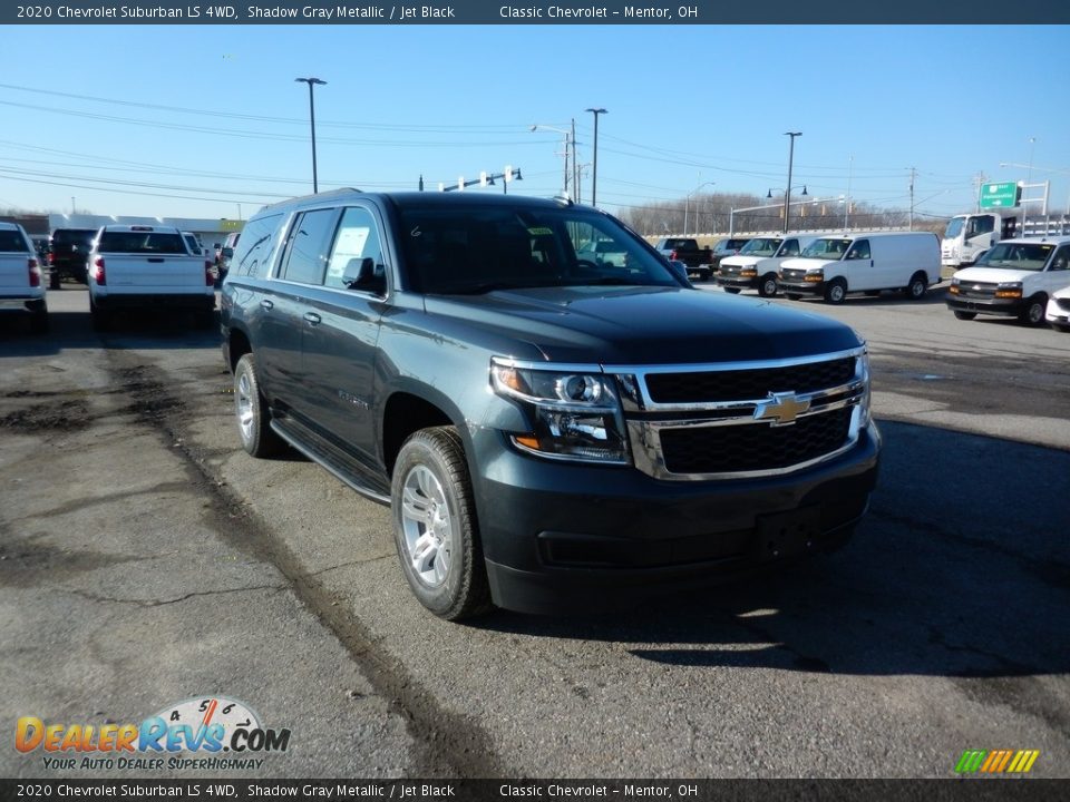 2020 Chevrolet Suburban LS 4WD Shadow Gray Metallic / Jet Black Photo #3