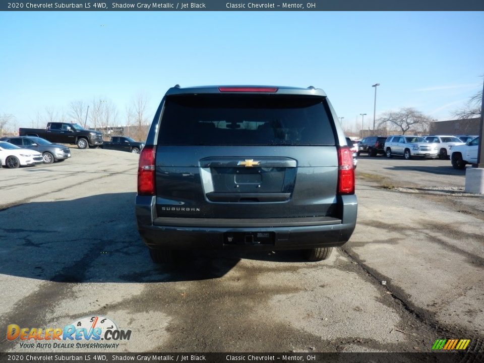 2020 Chevrolet Suburban LS 4WD Shadow Gray Metallic / Jet Black Photo #5