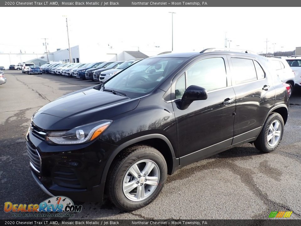 2020 Chevrolet Trax LT AWD Mosaic Black Metallic / Jet Black Photo #1