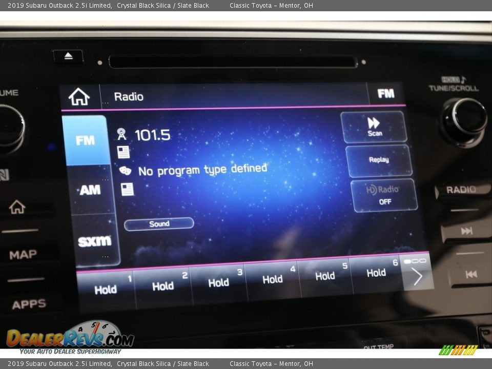 Audio System of 2019 Subaru Outback 2.5i Limited Photo #10