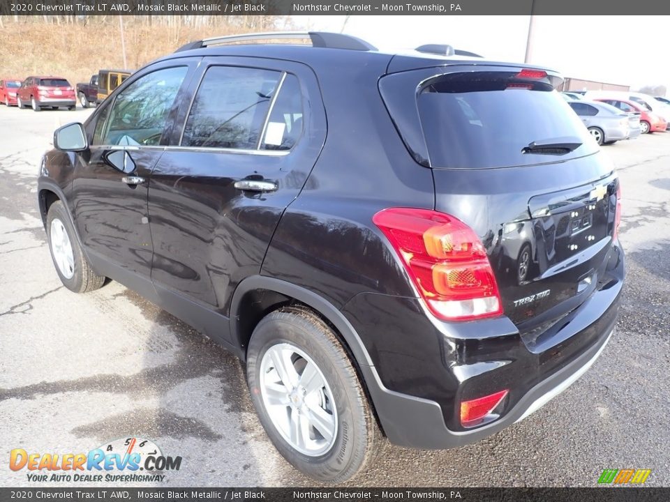 2020 Chevrolet Trax LT AWD Mosaic Black Metallic / Jet Black Photo #3