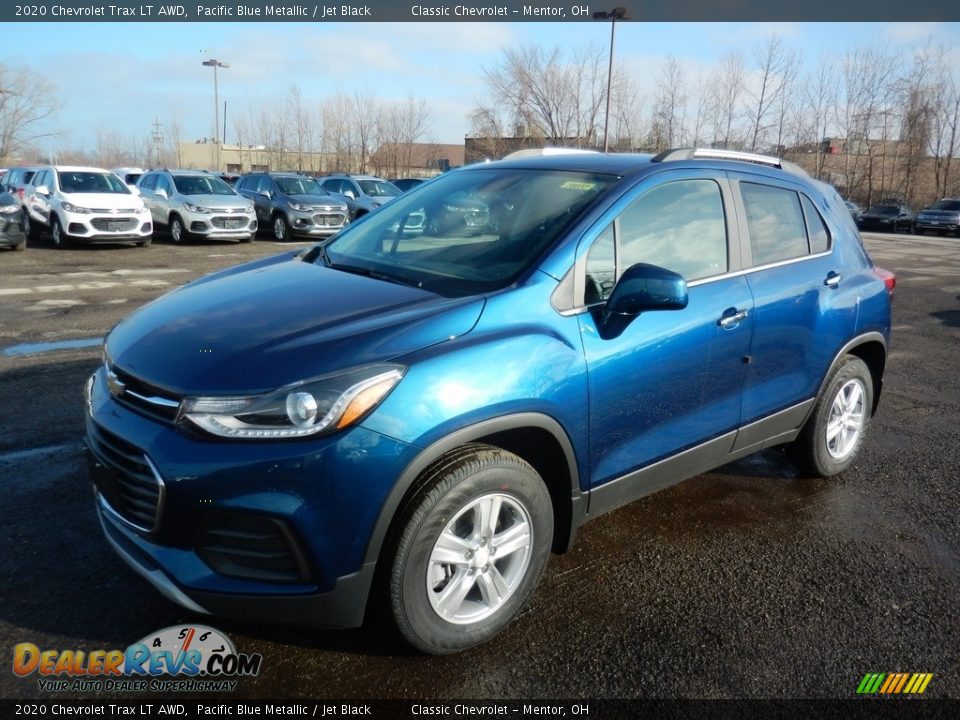2020 Chevrolet Trax LT AWD Pacific Blue Metallic / Jet Black Photo #1