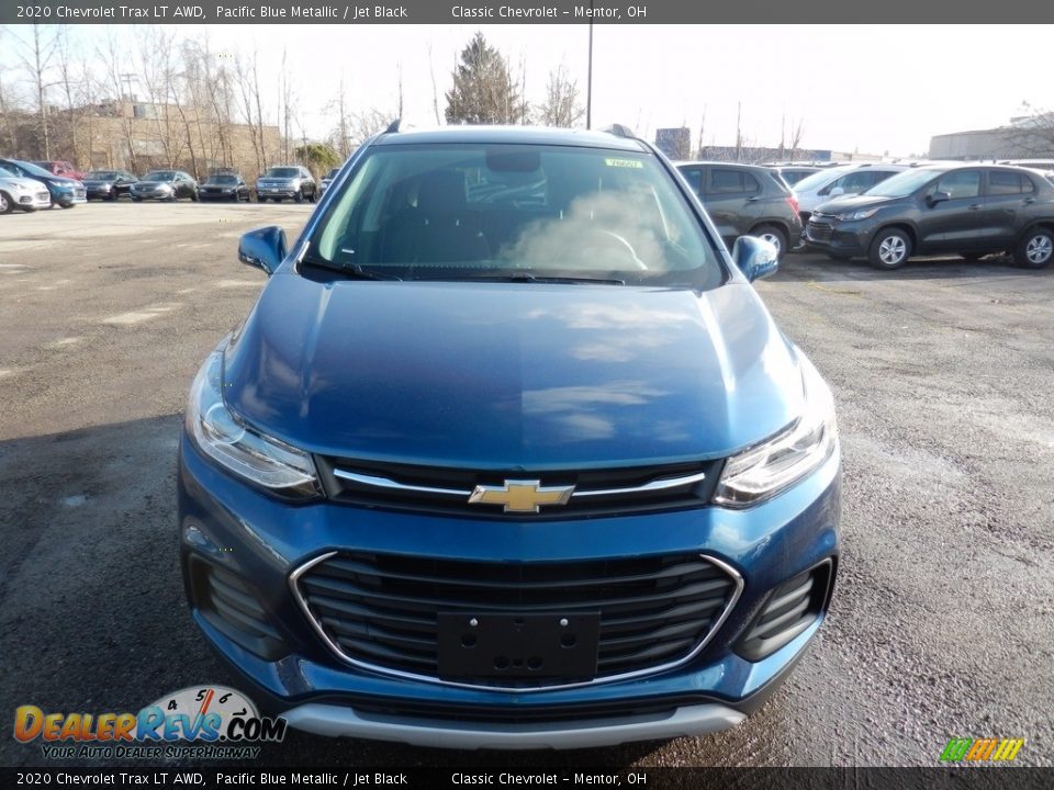 2020 Chevrolet Trax LT AWD Pacific Blue Metallic / Jet Black Photo #2