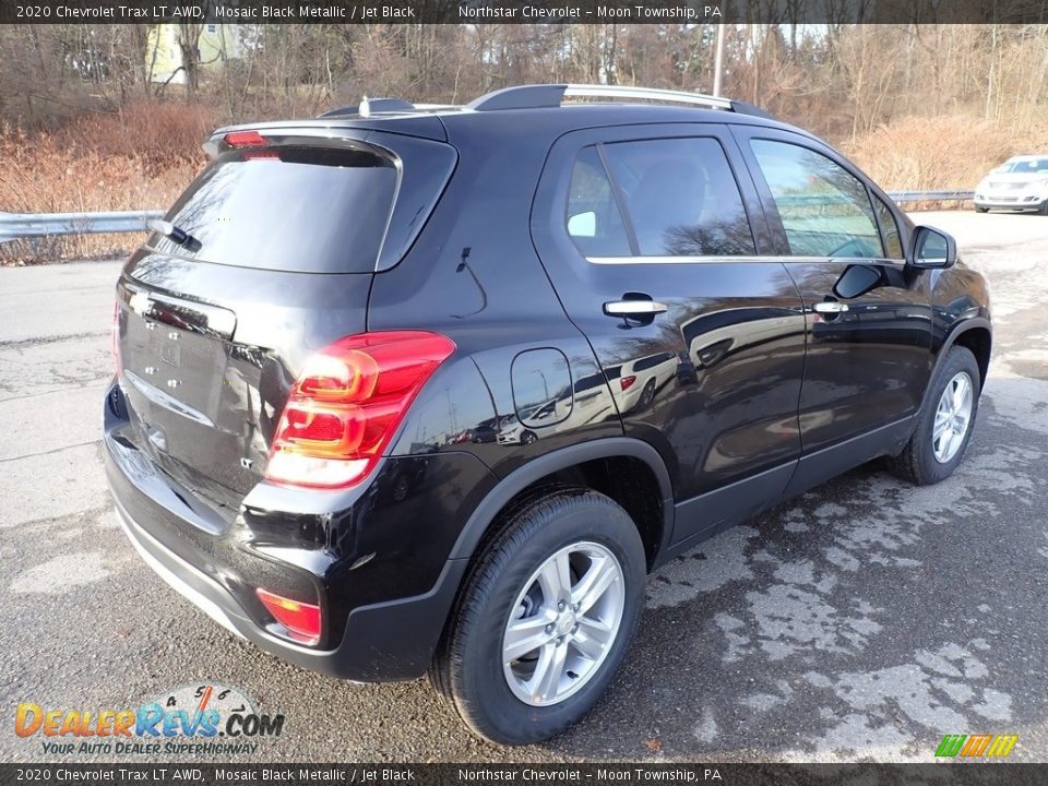 2020 Chevrolet Trax LT AWD Mosaic Black Metallic / Jet Black Photo #5