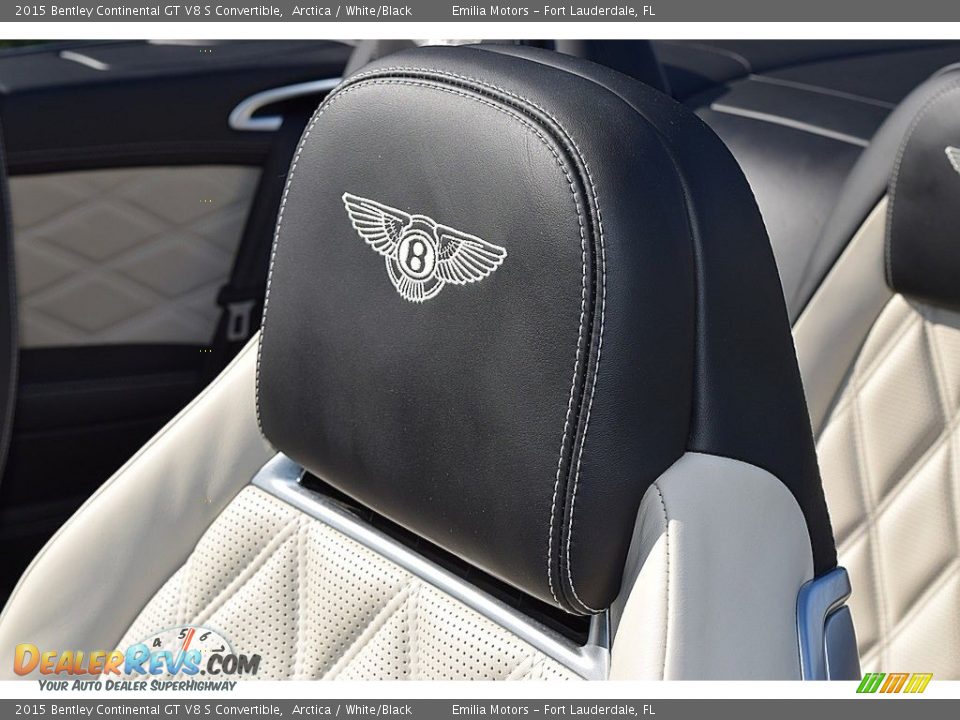 Front Seat of 2015 Bentley Continental GT V8 S Convertible Photo #37