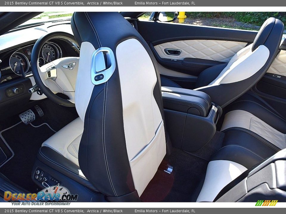 Rear Seat of 2015 Bentley Continental GT V8 S Convertible Photo #40