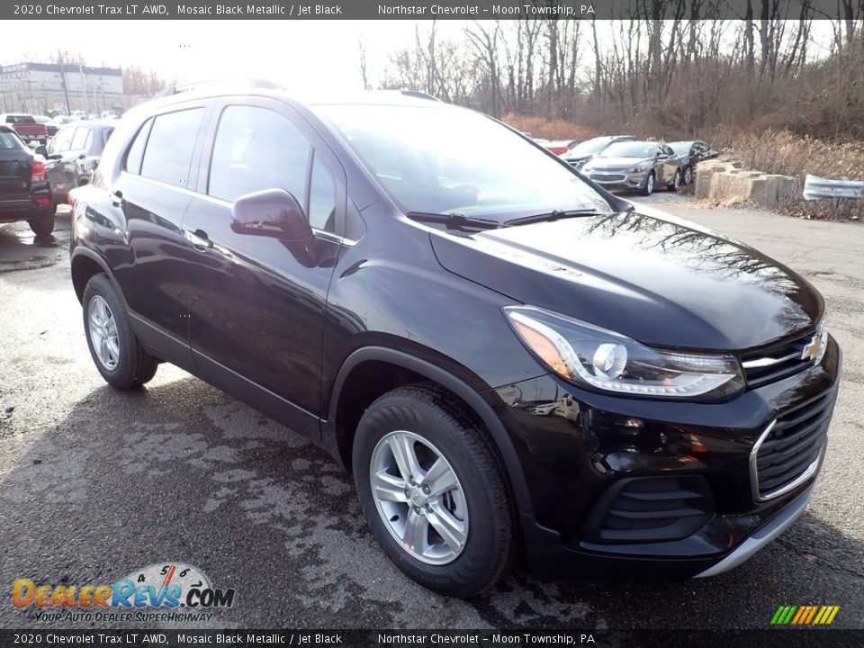 2020 Chevrolet Trax LT AWD Mosaic Black Metallic / Jet Black Photo #7