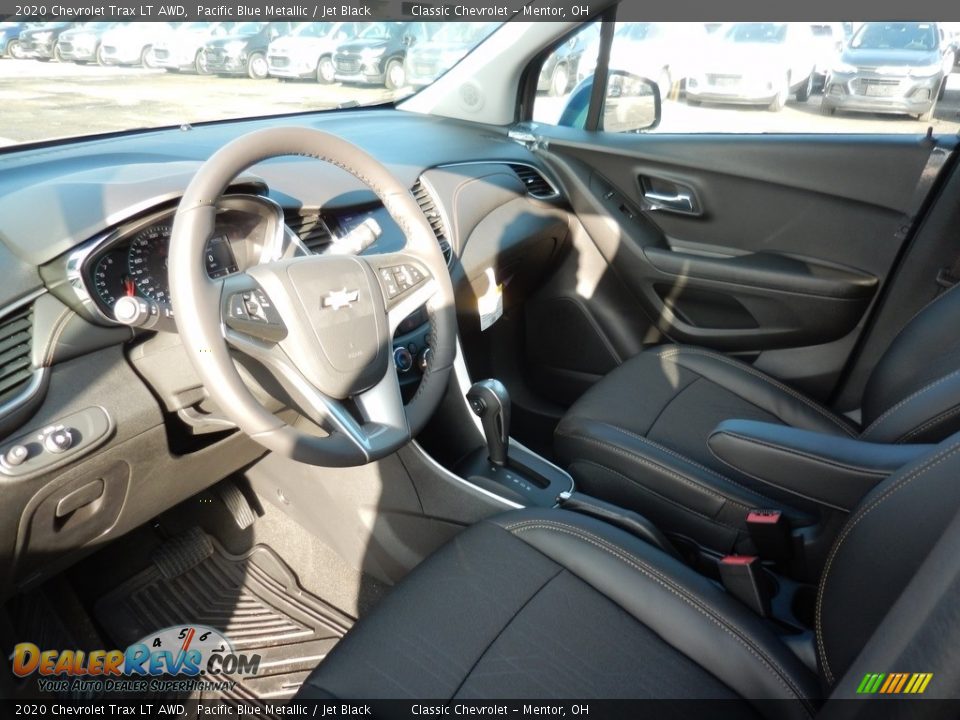 2020 Chevrolet Trax LT AWD Pacific Blue Metallic / Jet Black Photo #6