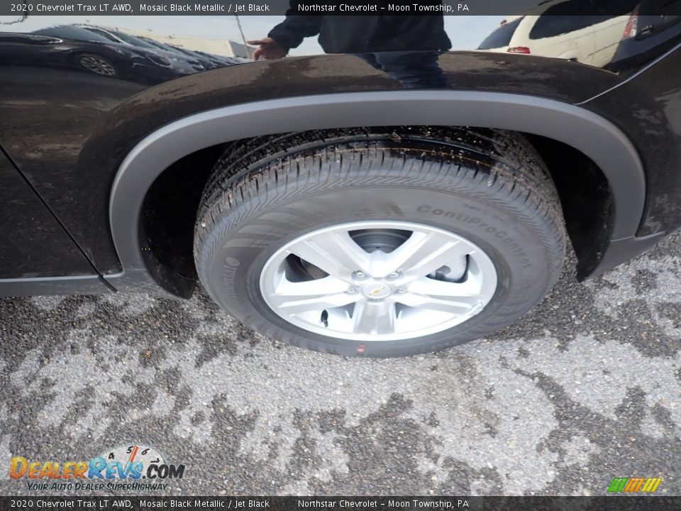 2020 Chevrolet Trax LT AWD Mosaic Black Metallic / Jet Black Photo #9
