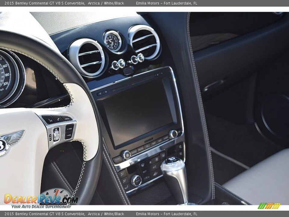 Controls of 2015 Bentley Continental GT V8 S Convertible Photo #44
