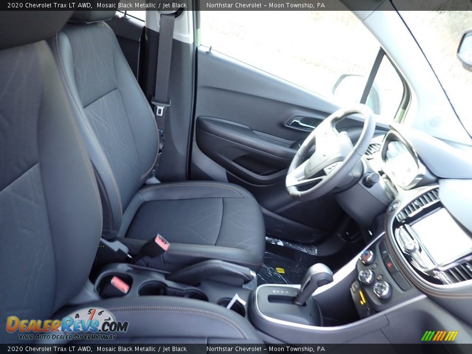 2020 Chevrolet Trax LT AWD Mosaic Black Metallic / Jet Black Photo #10
