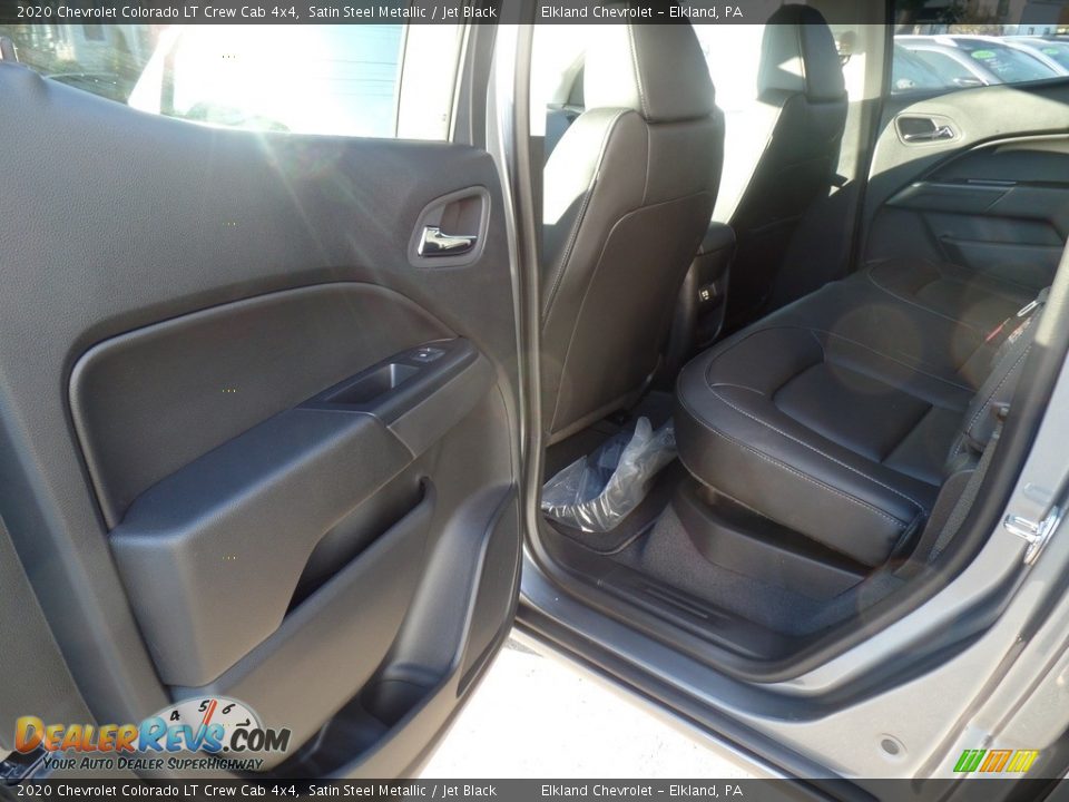 2020 Chevrolet Colorado LT Crew Cab 4x4 Satin Steel Metallic / Jet Black Photo #34