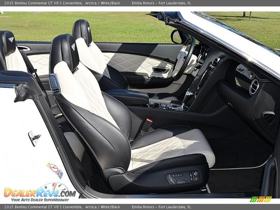 Front Seat of 2015 Bentley Continental GT V8 S Convertible Photo #45