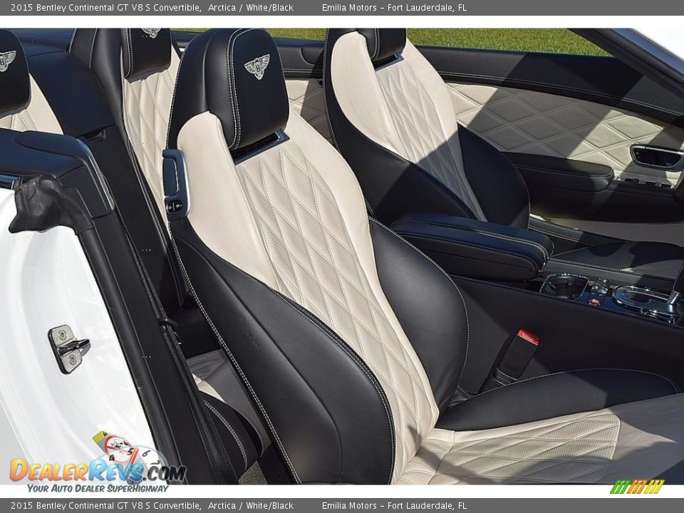 Front Seat of 2015 Bentley Continental GT V8 S Convertible Photo #46