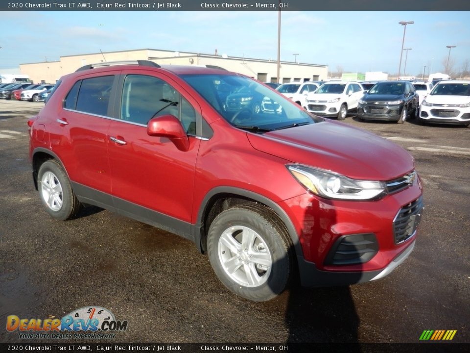 2020 Chevrolet Trax LT AWD Cajun Red Tintcoat / Jet Black Photo #3