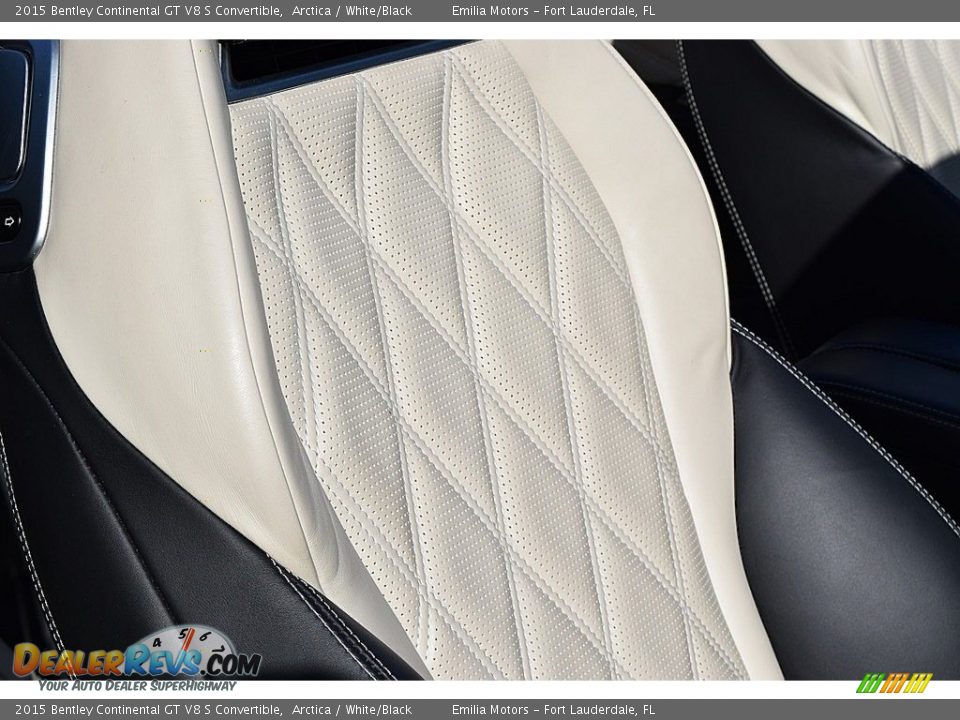Front Seat of 2015 Bentley Continental GT V8 S Convertible Photo #47