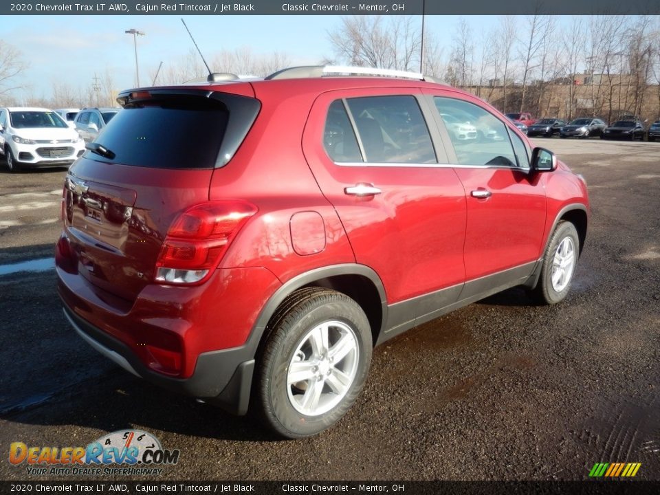 2020 Chevrolet Trax LT AWD Cajun Red Tintcoat / Jet Black Photo #4