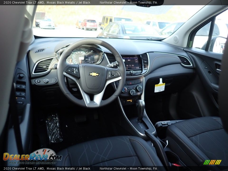 2020 Chevrolet Trax LT AWD Mosaic Black Metallic / Jet Black Photo #13