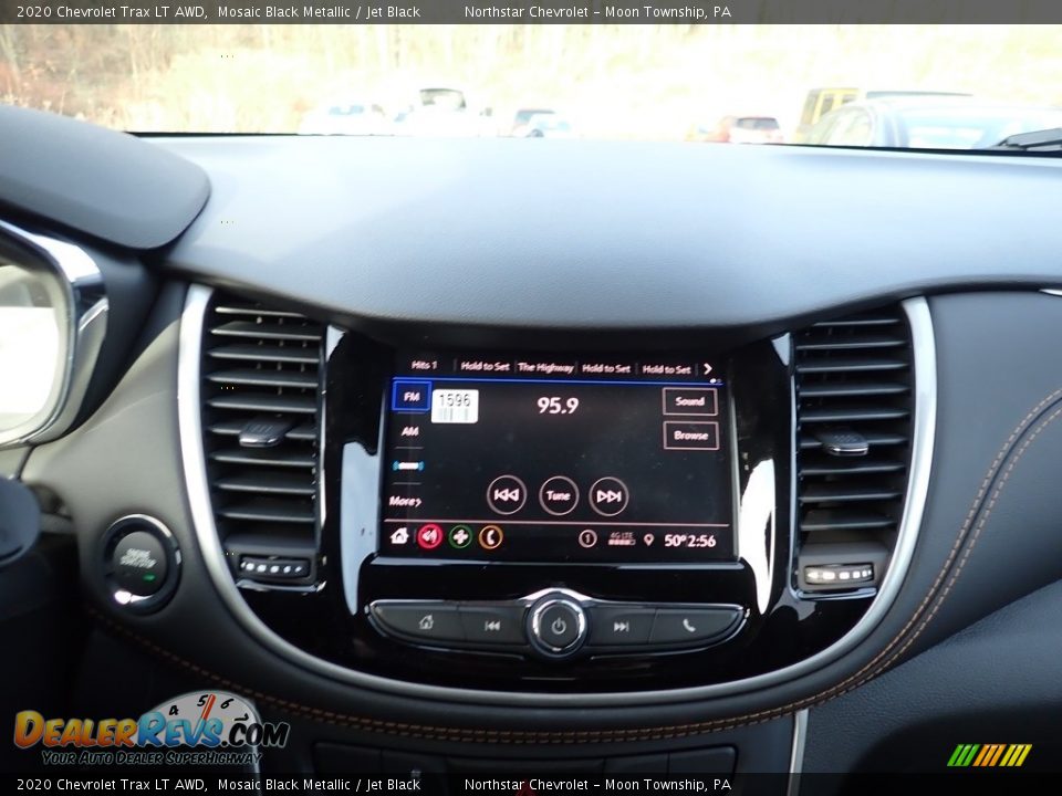 2020 Chevrolet Trax LT AWD Mosaic Black Metallic / Jet Black Photo #17