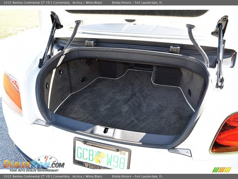 2015 Bentley Continental GT V8 S Convertible Trunk Photo #57