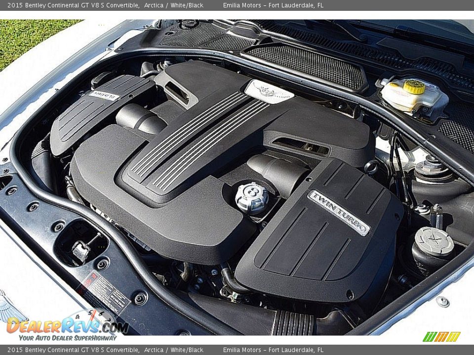 2015 Bentley Continental GT V8 S Convertible 4.0 Liter Twin-Turbocharged DOHC 32-Valve VVT V8 Engine Photo #63