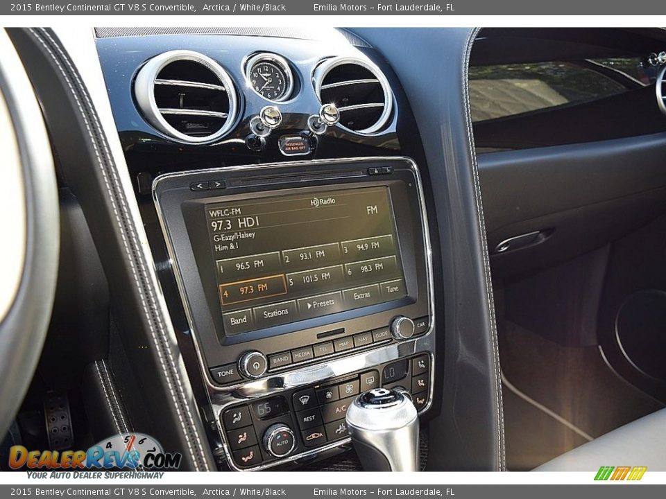 Controls of 2015 Bentley Continental GT V8 S Convertible Photo #66