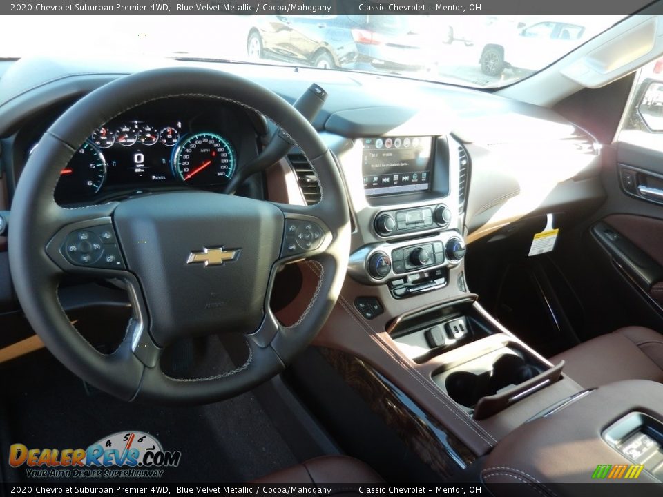 2020 Chevrolet Suburban Premier 4WD Blue Velvet Metallic / Cocoa/Mahogany Photo #8