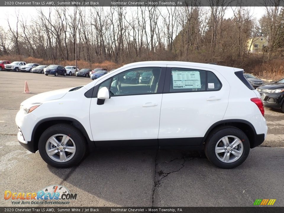 2020 Chevrolet Trax LS AWD Summit White / Jet Black Photo #2