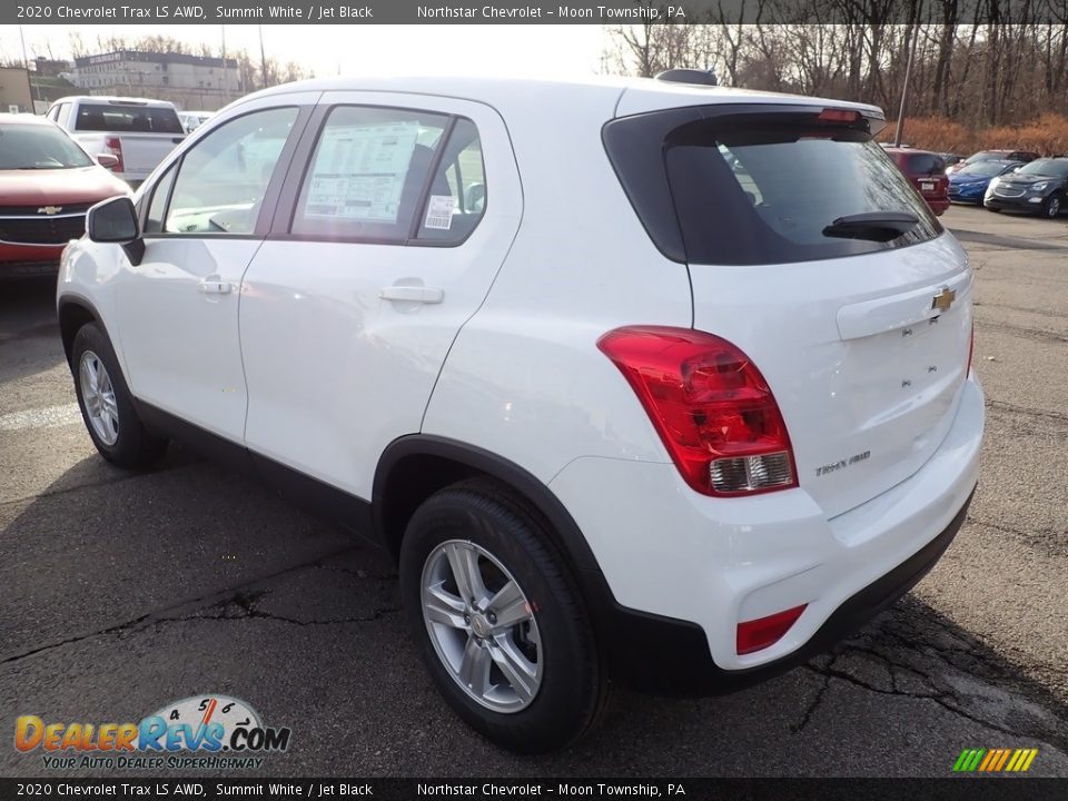 2020 Chevrolet Trax LS AWD Summit White / Jet Black Photo #3