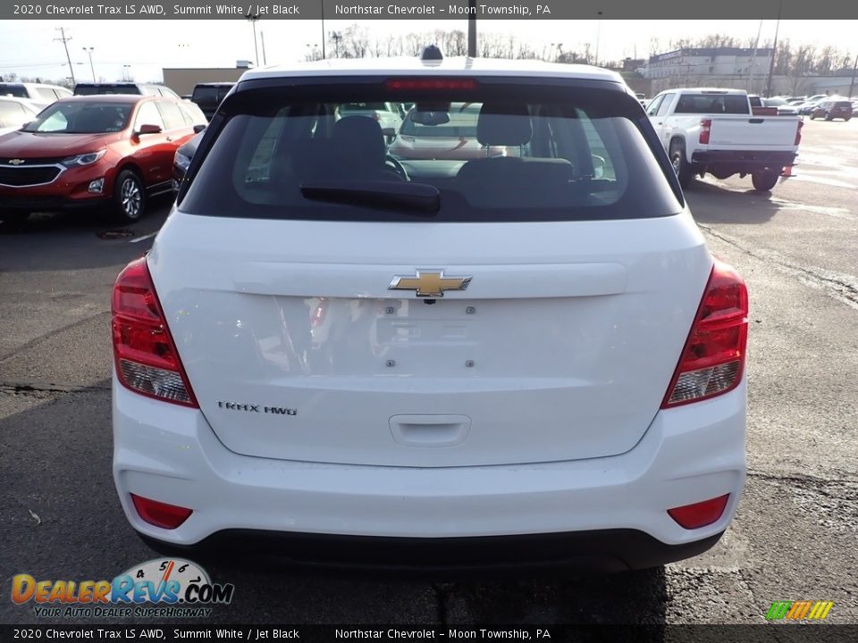 2020 Chevrolet Trax LS AWD Summit White / Jet Black Photo #4