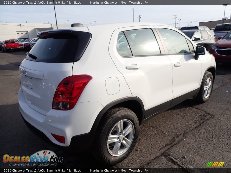 2020 Chevrolet Trax LS AWD Summit White / Jet Black Photo #5