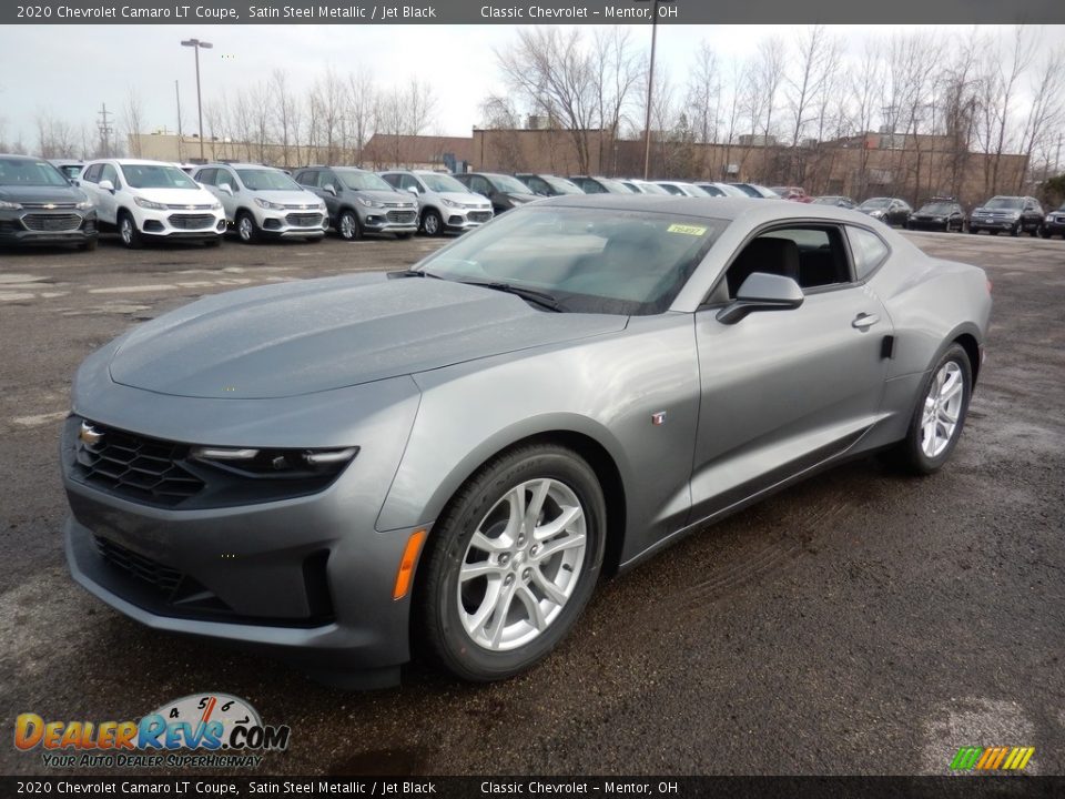 2020 Chevrolet Camaro LT Coupe Satin Steel Metallic / Jet Black Photo #1