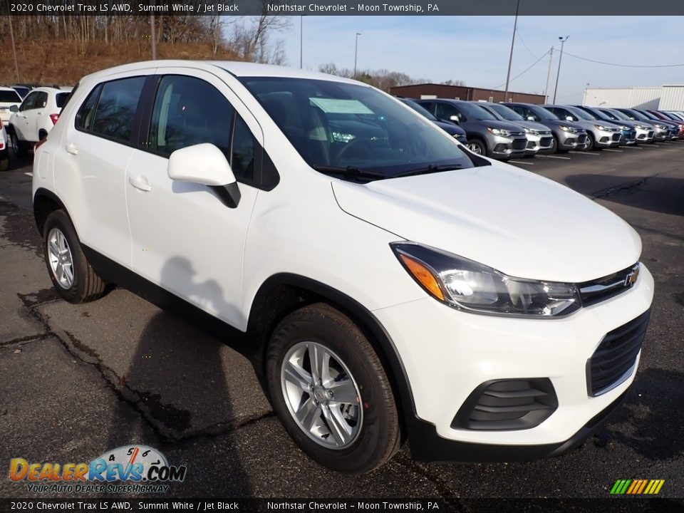 2020 Chevrolet Trax LS AWD Summit White / Jet Black Photo #7