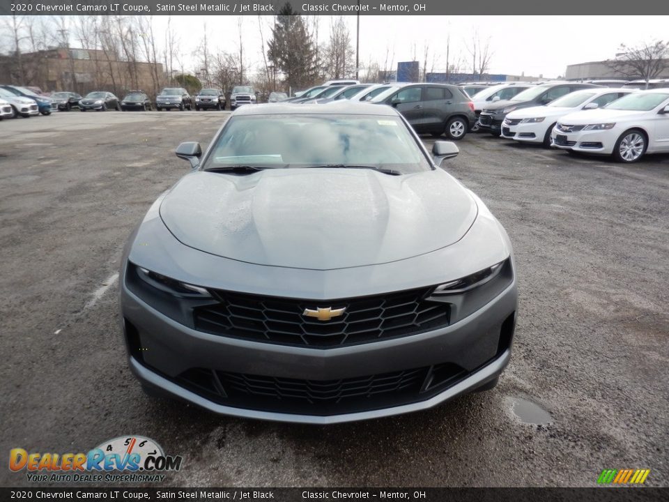 2020 Chevrolet Camaro LT Coupe Satin Steel Metallic / Jet Black Photo #2