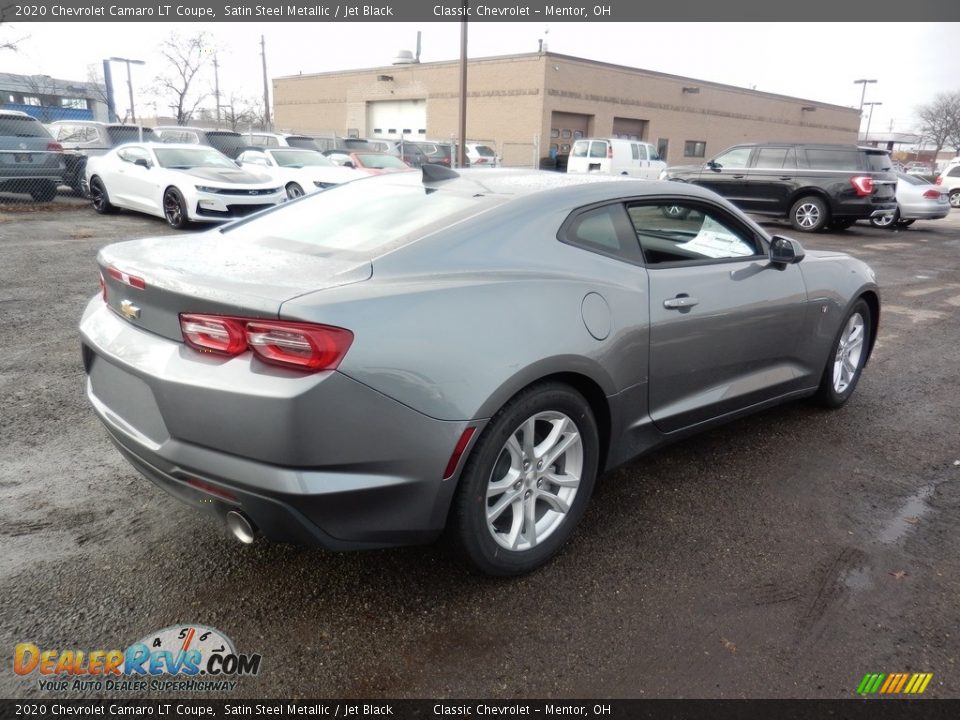 2020 Chevrolet Camaro LT Coupe Satin Steel Metallic / Jet Black Photo #4